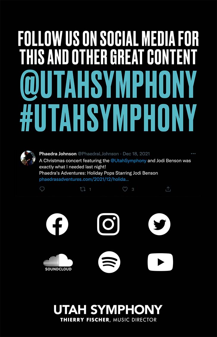Utah Symphony Social Media