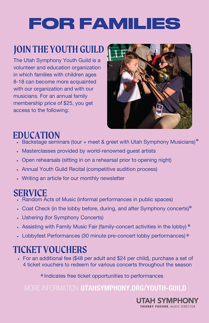 Utah Symphony Education information