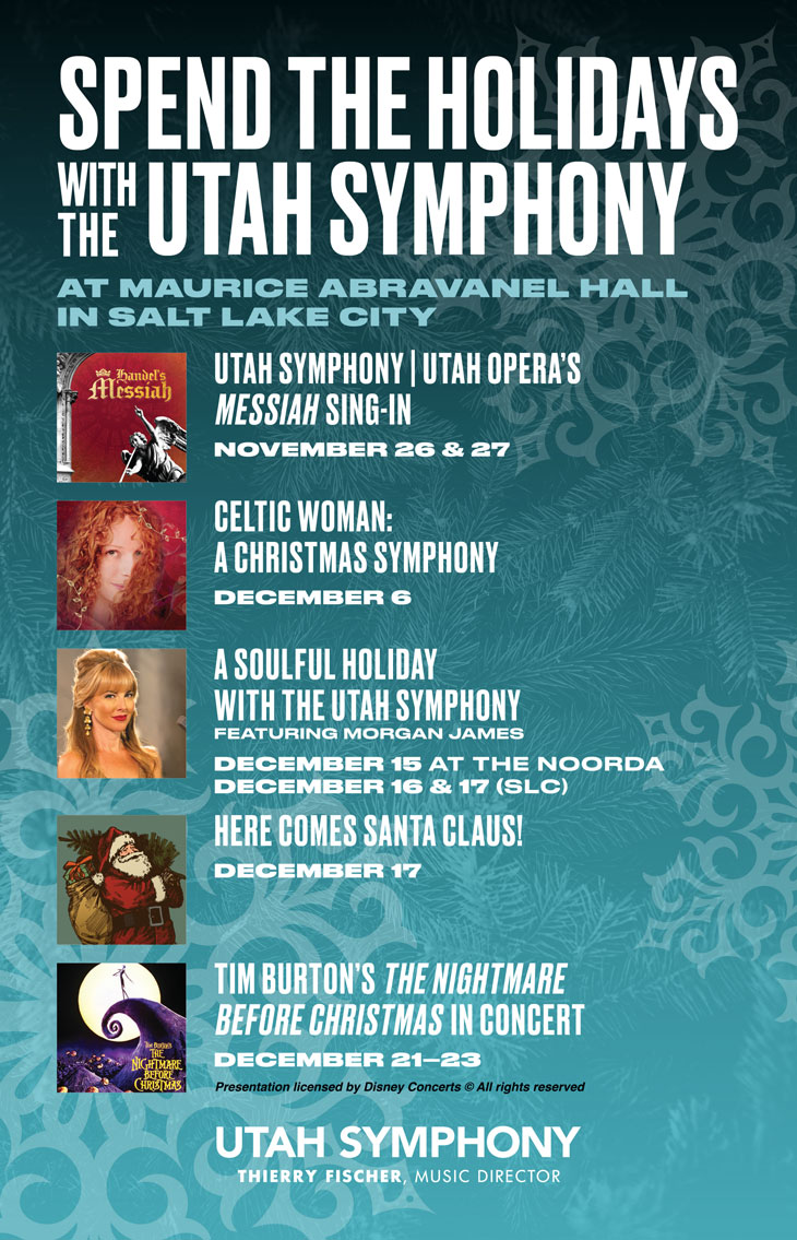 Spend the Holidays with the Utah Symphony