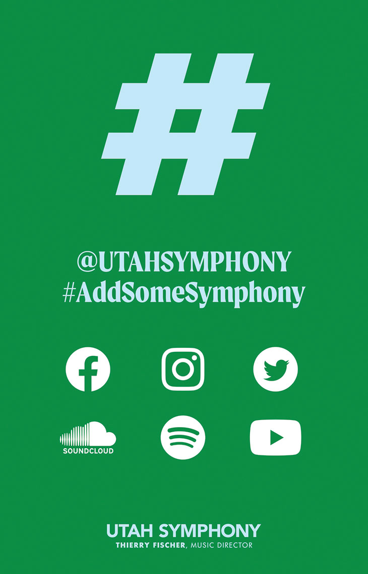 Utah Symphony Social Media information