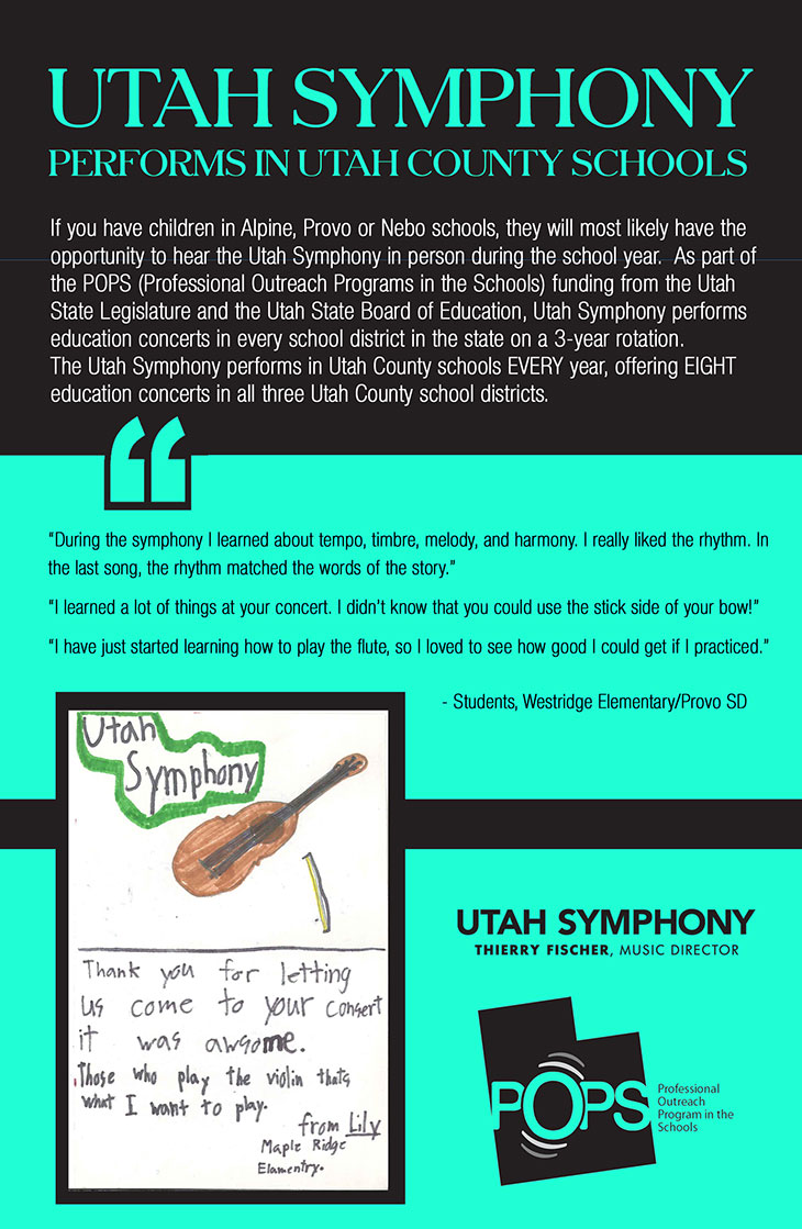 Education with the Utah Symphony