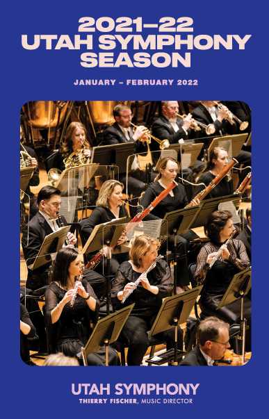 Utah Symphony Jan/Feb 2021–22 Cover