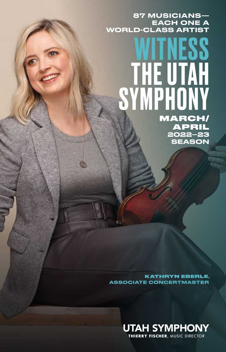 Utah Symphony March April 2023 Cover