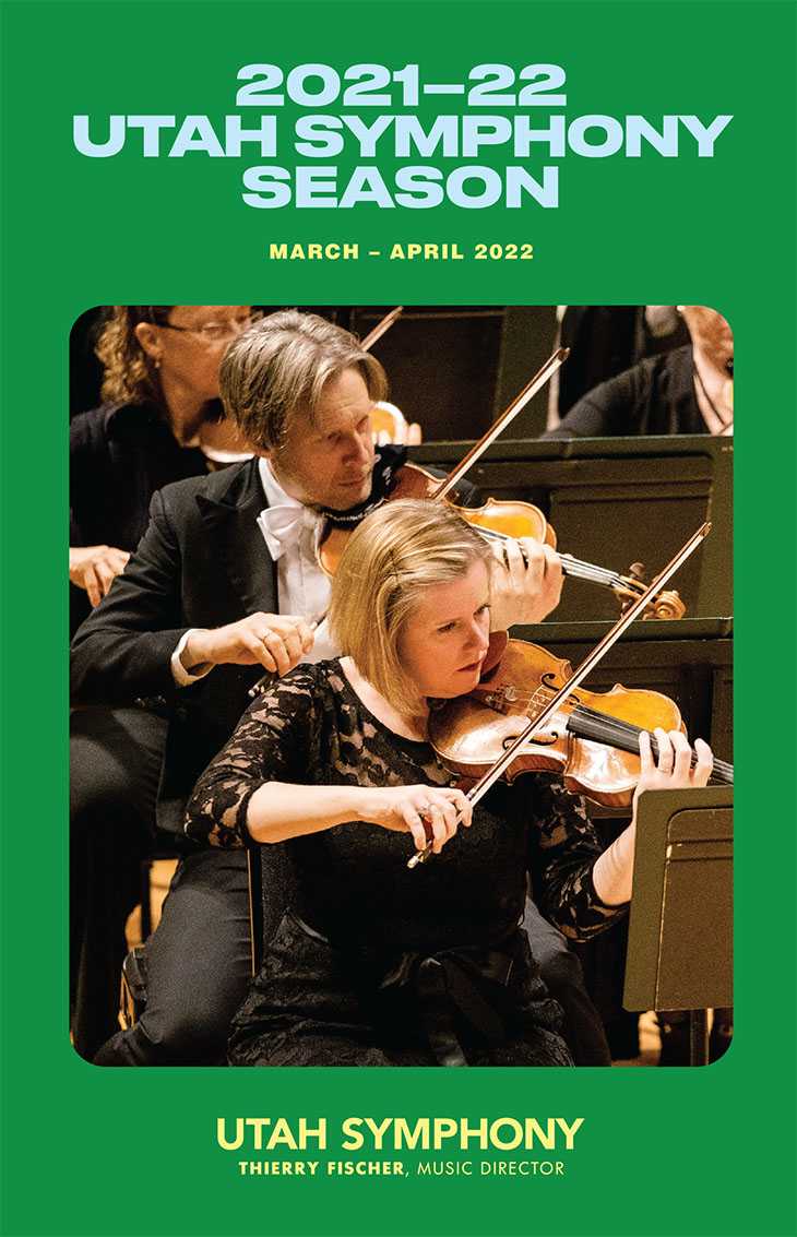 Utah Symphony March / April 2022 Cover